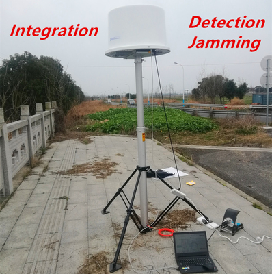 Stacjonarny system wykrywania i zagłuszania dronów o zasięgu 3 km